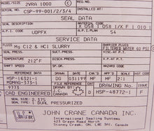 Load image into Gallery viewer, John Crane Mechanical Seal Type 1 DBL 2-3/8" - Advance Operations