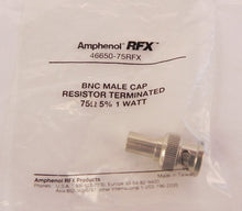 Load image into Gallery viewer, Amphenol BNC Male Cap 46650-75RFX (lot of 29) - Advance Operations
