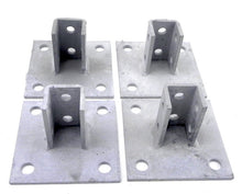 Load image into Gallery viewer, Thomas & Betts Galvanized Post Base AP232SQHDG (4) - Advance Operations