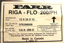 Load image into Gallery viewer, Camfil Farr Riga-Flo 12" x 24" x 12" Air Filter 076398008 200/PH (Lot of 2) - Advance Operations