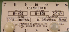 Load image into Gallery viewer, Ohio Semitronics Power Transducer PC5 - Advance Operations