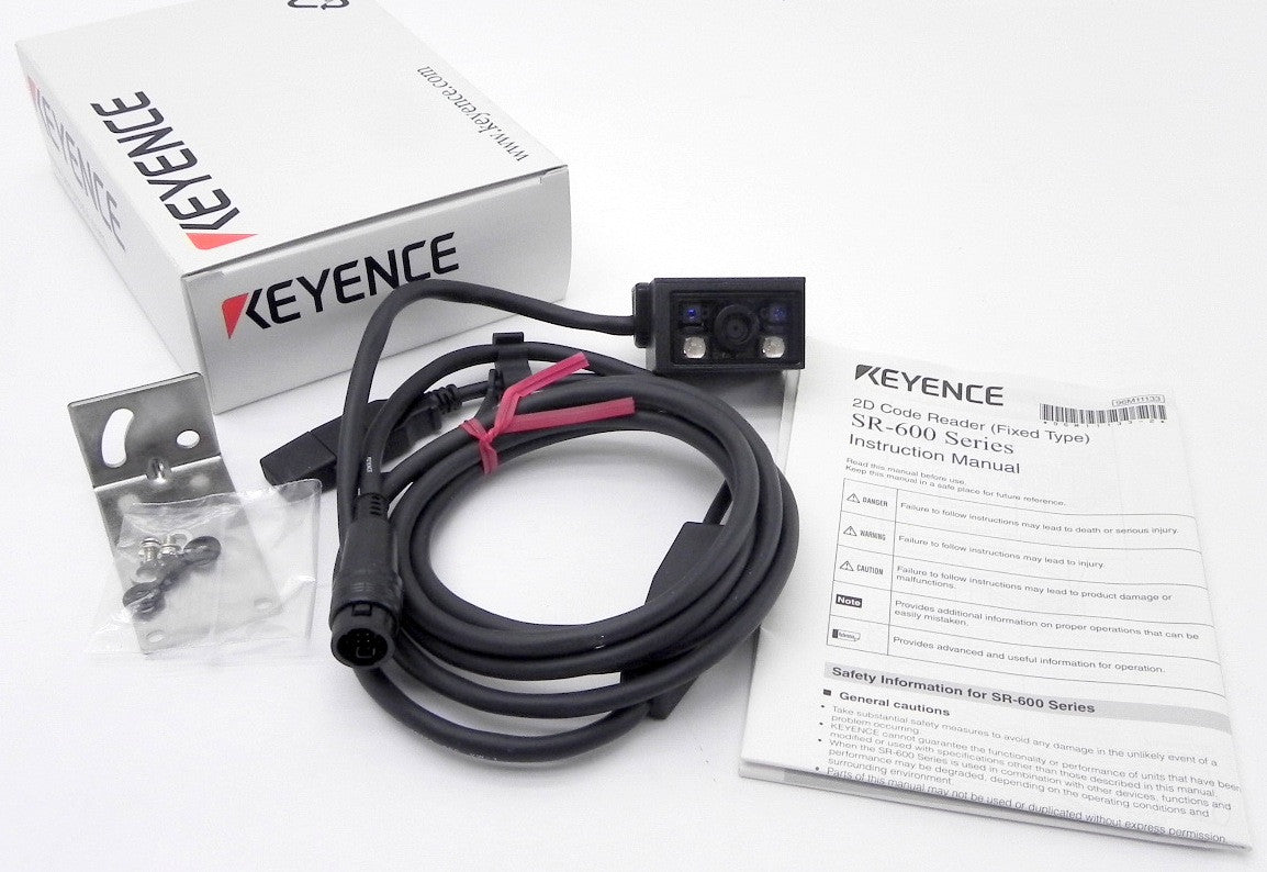 Keyence Ultra Small 2D Code Reader SR-610 Medium Distance Type