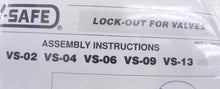 Load image into Gallery viewer, North V-Safe Security Lockout VS-04 (Lot of 3) - Advance Operations