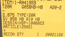 Load image into Gallery viewer, John Crane Mechanical Seal Type 20R 2.875" - Advance Operations