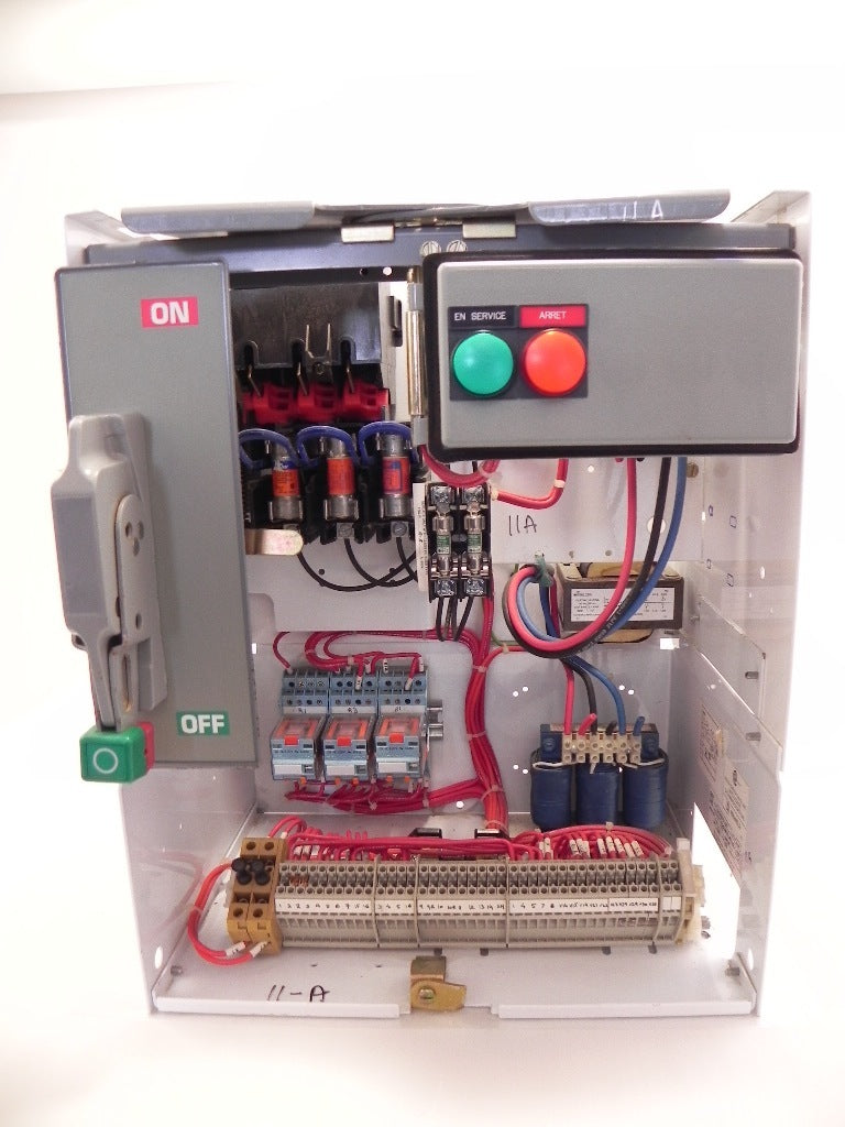 Square D MCC Bucket Model 6 Motor Control 1.5 HP – Advance Operations