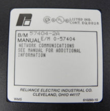 Load image into Gallery viewer, Reliance Electric Network Communications Module 57404-2a - Advance Operations