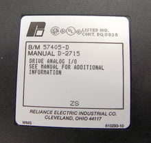 Load image into Gallery viewer, Reliance Electric Drive Analog Module 57405-D - Advance Operations
