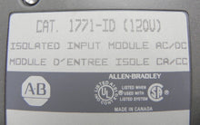 Load image into Gallery viewer, Allen-Bradley Isolated Input Module 1771-ID - Advance Operations