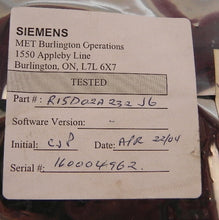 Load image into Gallery viewer, Siemens Power interface Board R15D02A232 J6 - Advance Operations