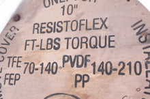 Load image into Gallery viewer, Resistoflex TFE Lined Instrument Tees with 1-1/2" Branch 10" - Advance Operations