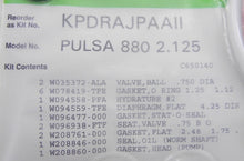 Load image into Gallery viewer, Pulsafeeder Pump Repair Kit 880 2.125 KPDRAJPAAII - Advance Operations
