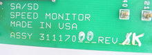 Load image into Gallery viewer, SKF SA/SD Speed Monitor PLC Board 31117000 31116900 F - Advance Operations