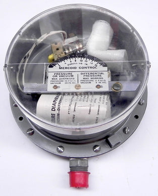 Mercoid Control Pressure Vacuum Control Switch PG-2-P1 - Advance Operations