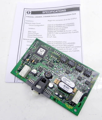 GS Systems Network Communications Board 3-RS485A - Advance Operations