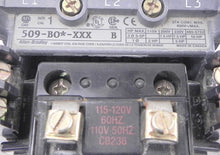 Load image into Gallery viewer, Allen-Bradley Motor Starter 509-BO 115/120VAC Coil - Advance Operations