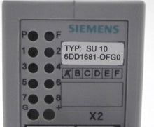 Load image into Gallery viewer, Siemens SU 10 Converter 6DD1681-0FG0 - Advance Operations
