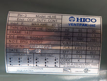 Load image into Gallery viewer, Hico Ventpak-HE Electric Motor HLH6 1.5 HP 3PH 230/460V - Advance Operations