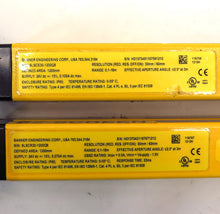 Load image into Gallery viewer, Banner EZ Screen Safety Curtain Emitter SLSCE30-1200Q8 Receiver SLSCR30-1200Q8 - Advance Operations