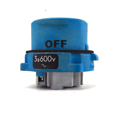Meltric Inlet Plug 31-38183-K14-4X DR50 50A With 3 Auxiliary / Pilot Contacts - Advance Operations