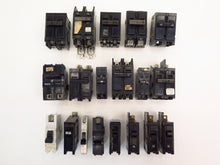 Load image into Gallery viewer, Siemens ITE FEderal Pioneer GE Circuit Breaker 15A to 145A Lot of 14 Breakers See Details - Advance Operations