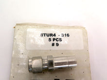 Load image into Gallery viewer, Parker 8TUR4-316 1/2 x 1/4&quot; A-LOK X Tube Stainless Reducer LOT OF 5 - Advance Operations
