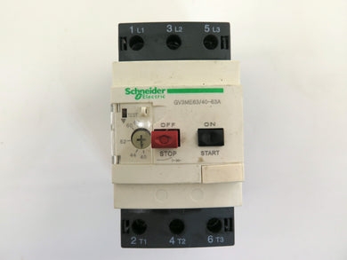 Schneider GV3ME63/ 40-63A Circuit Breaker 600V  40-63A - Advance Operations