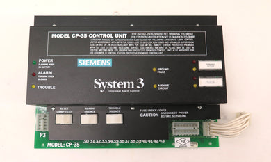 Siemens CP-35 / System 3 Universal Alarm Control Module - Advance Operations