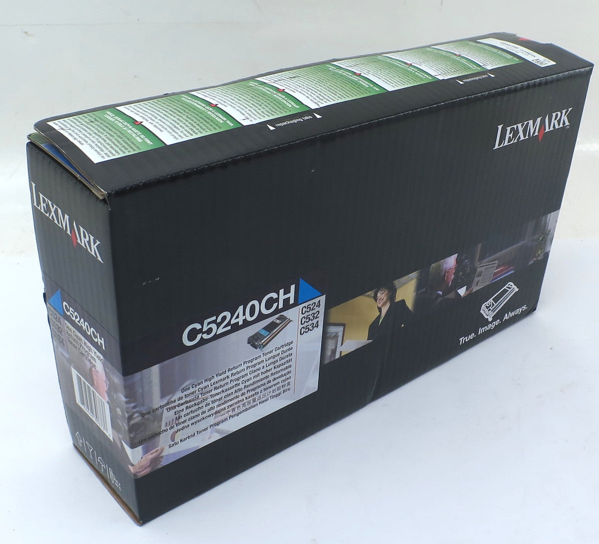 Lexmark Cyan Toner Cartridge C5240CH - Advance Operations