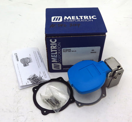 Meltric 31-3A226 DS30 Plug Inlet Cap Lid Spring Loaded - Advance Operations