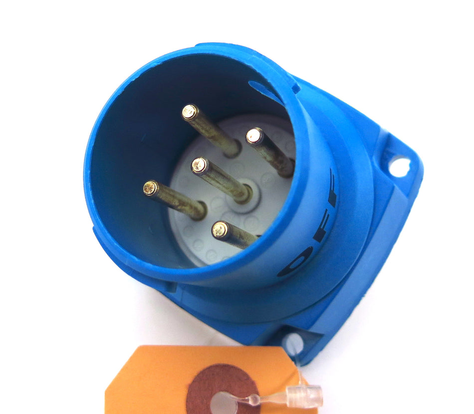 Meltric Inlet Plug 63-18167 120/208VAC 20A DSN20 - Advance Operations