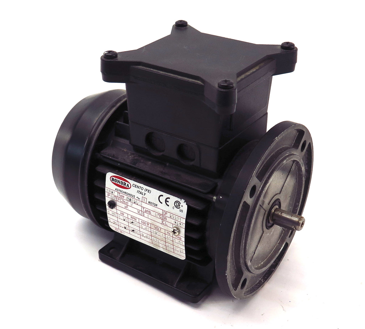 Bonora Asynchronous Electric Motor Type CS63A/4 0.25HP 330/550V - Advance Operations