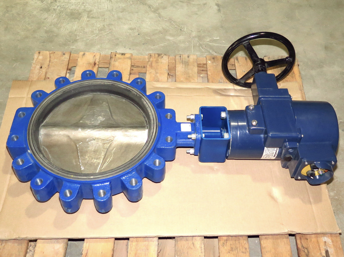 DelVal Deltech Butterfly Valve DN400 16" + DynaQuip MA88 Electric Actuator - Advance Operations