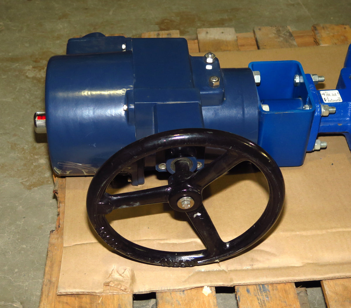 DelVal Deltech Butterfly Valve DN400 16" + DynaQuip MA88 Electric Actuator - Advance Operations
