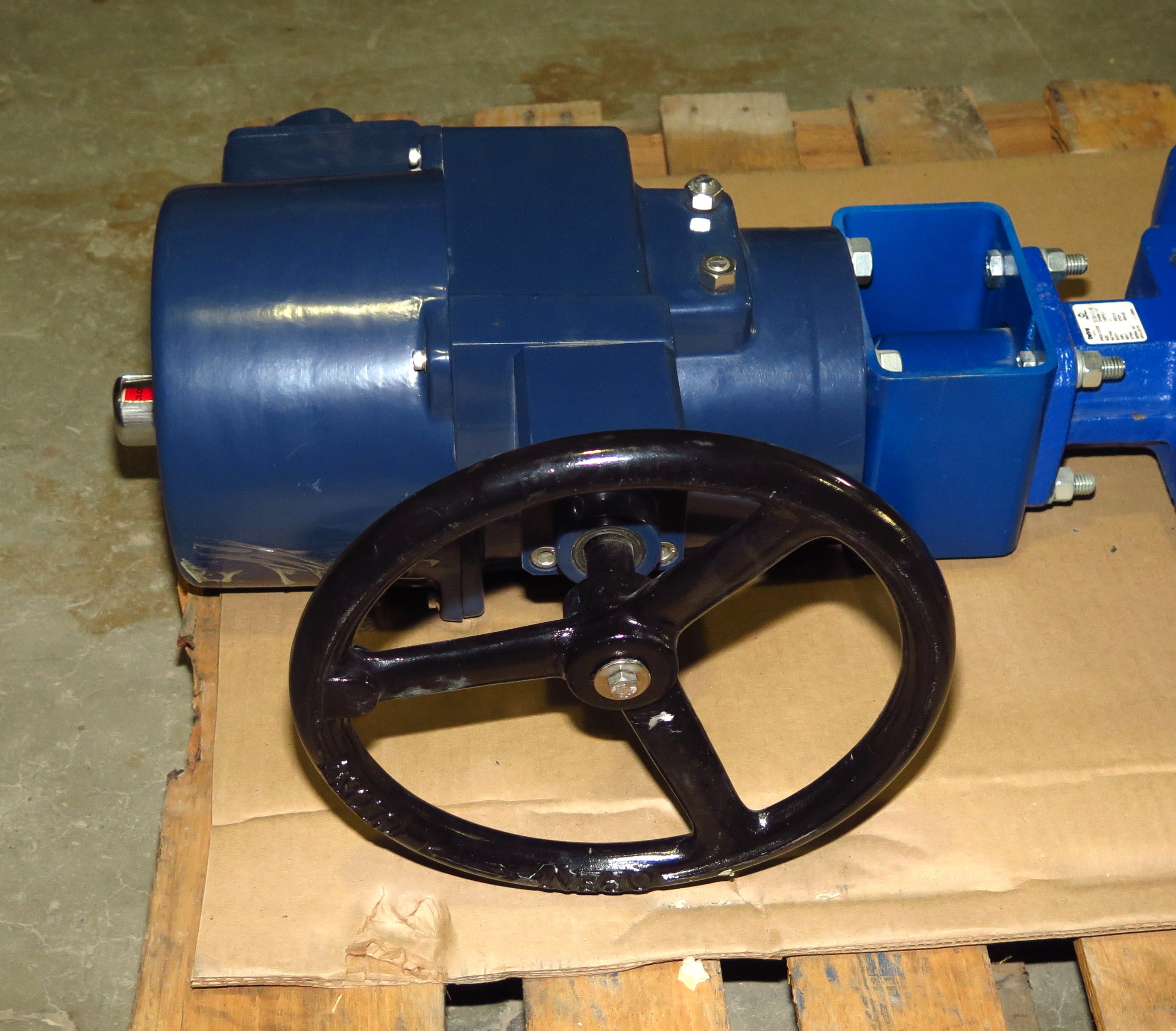 DelVal Deltech Butterfly Valve DN400 16" + DynaQuip MA88 Electric Actuator - Advance Operations