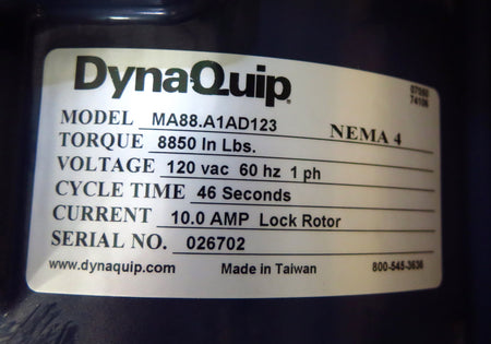 DelVal Deltech Butterfly Valve DN400 16" + DynaQuip MA88 Electric Actuator - Advance Operations