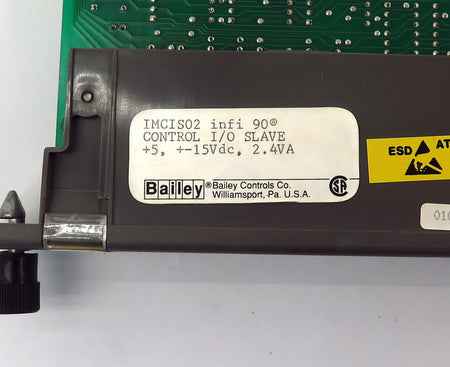 Bailey Infi 90 Control I/O Slave Module IMCIS02 - Advance Operations