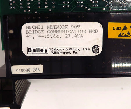 Bailey Network 90 Bridge Communication Module NBCM01 - Advance Operations