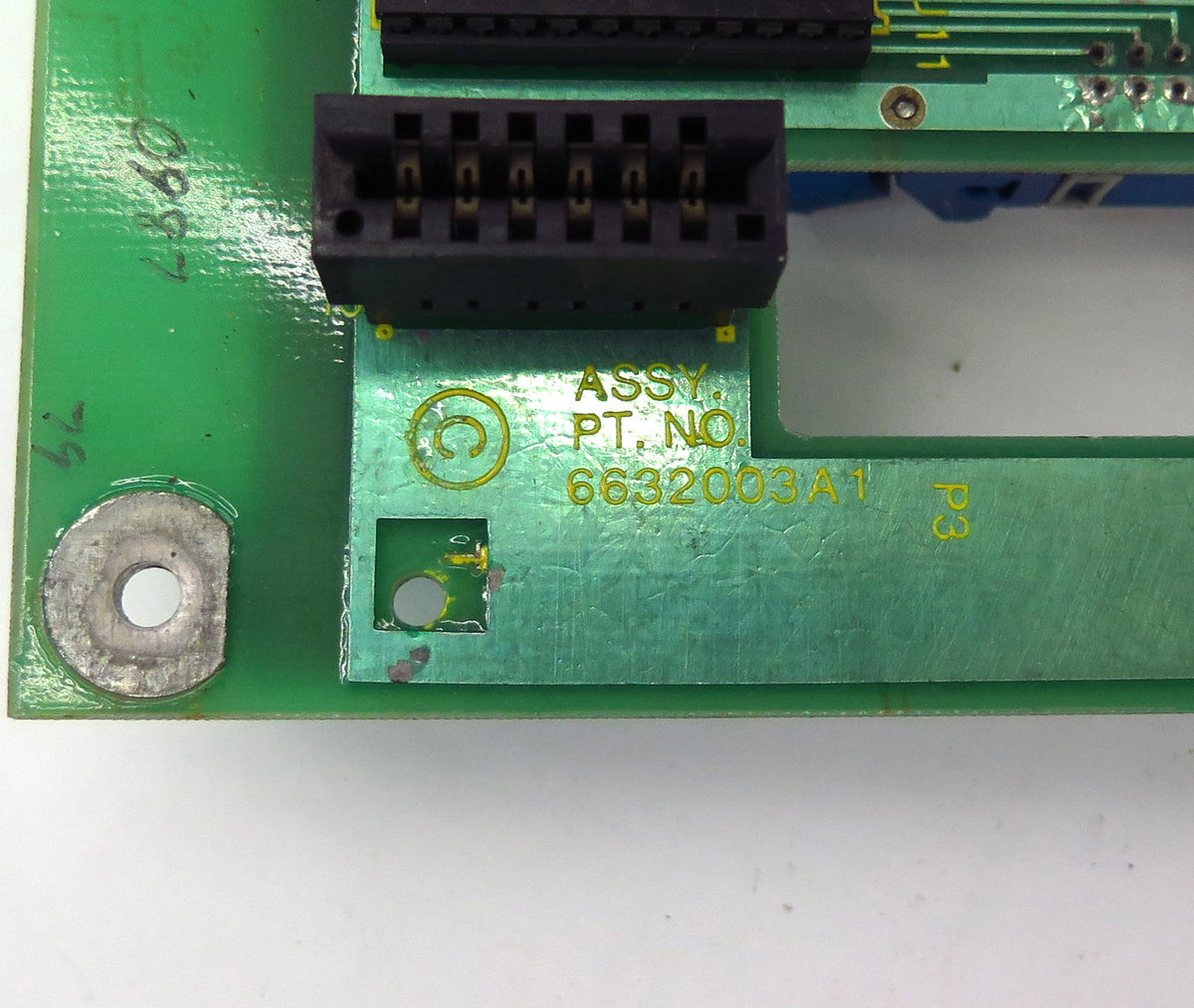 ABB INFI-90 6632003A1 12 Slot Printed Circuit Board Backplane - Advance Operations