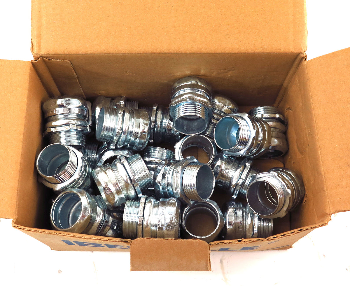 Thomas & Betts CI5608 EMT Compression Fitting Connector 1" Steel (25) - Advance Operations