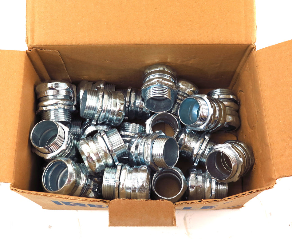 Thomas & Betts CI5608 EMT Compression Fitting Connector 1" Steel (25) - Advance Operations