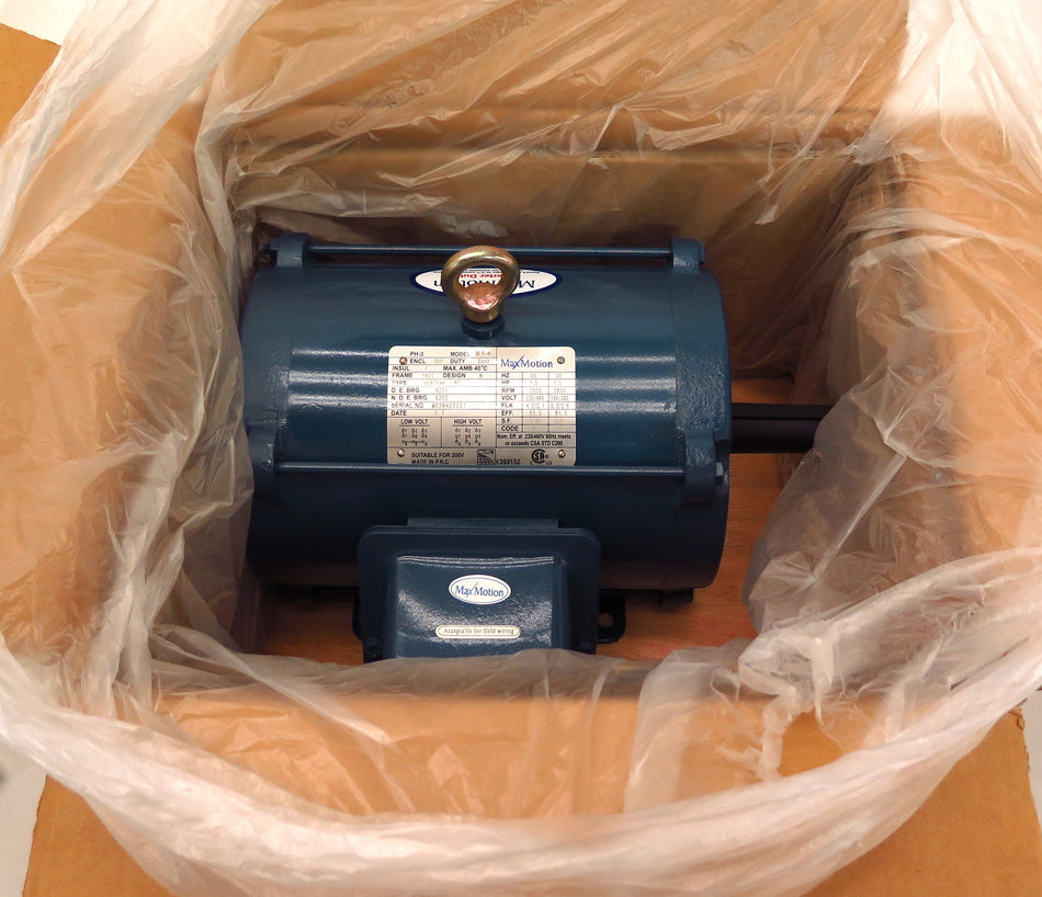 Max Motion Electric Motor MLR-6 1.5 HP 3PH 230/460V - Advance Operations