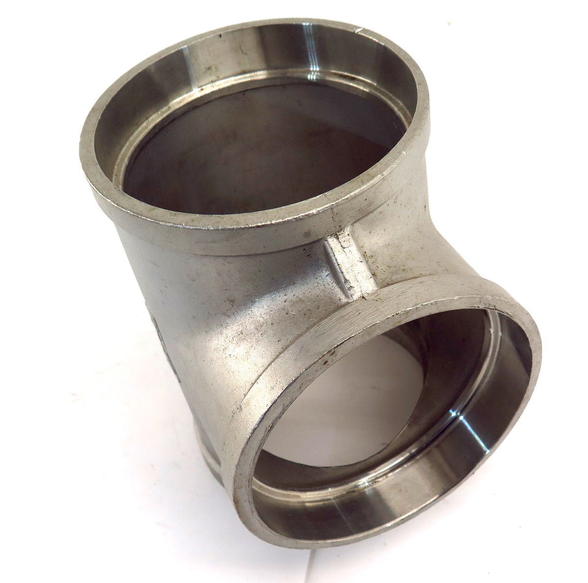 Merit Stainless Steel 316 Socket Weld Tee 4" x 4" x 4" 150LB - Advance Operations