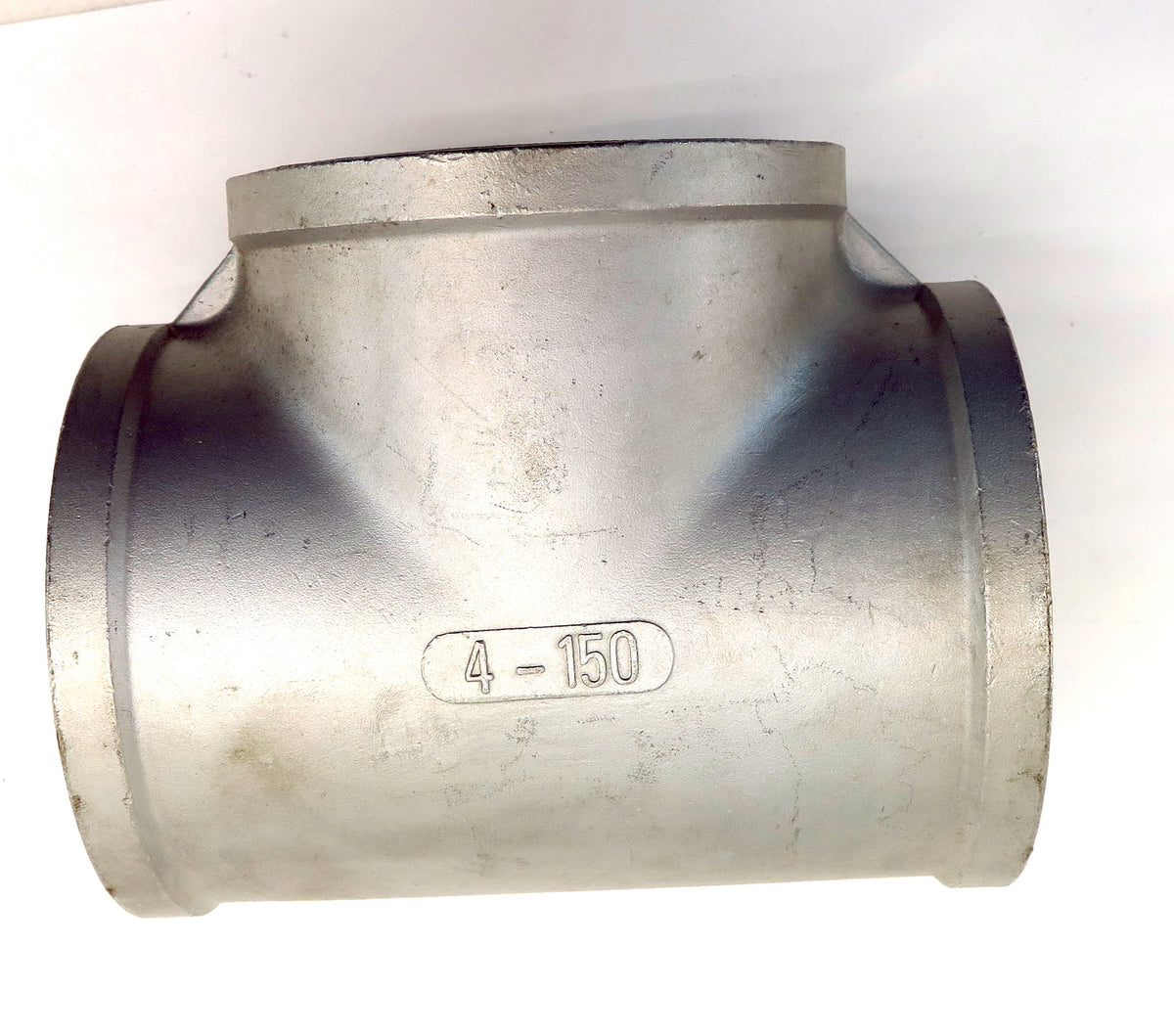 Merit Stainless Steel 316 Socket Weld Tee 4" x 4" x 4" 150LB - Advance Operations