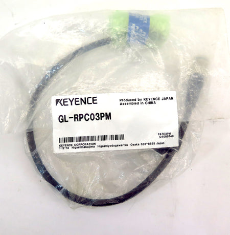 Keyence GL-RPC03PM Safety Light Curtain Connection Cable 0.3 m - Advance Operations