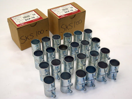 Nesco EMT Electrical Steel Coupling 1" SPC-10 (Lot of 24) - Advance Operations
