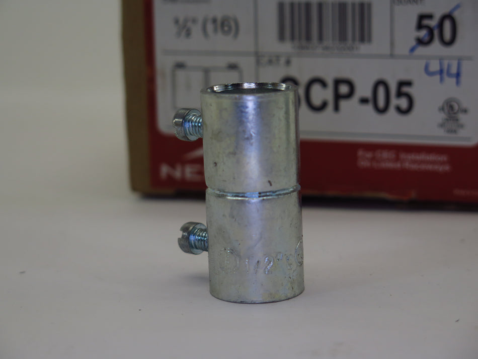 Nesco EMT Electrical Steel Coupling 1/2" SCP-05 (Lot of 44) - Advance Operations