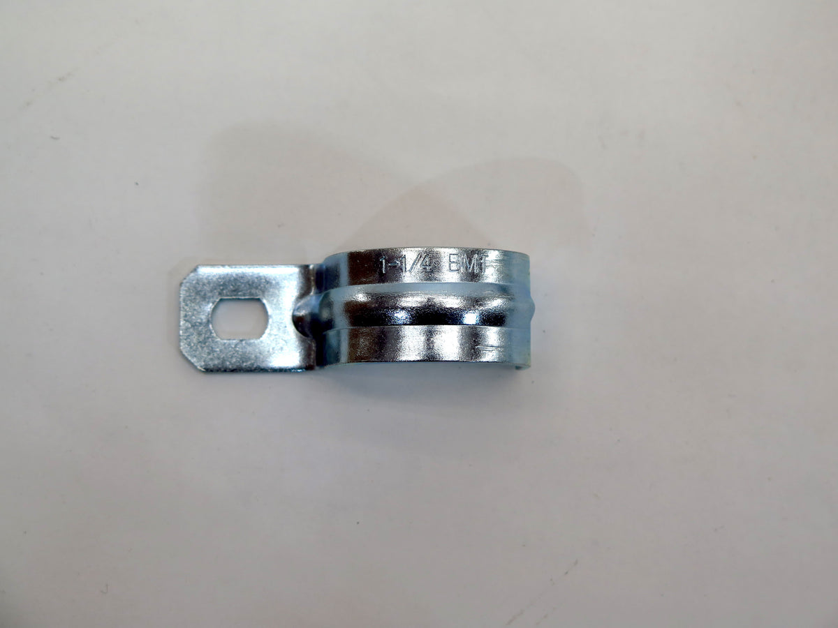 Nesco EMT Steel One Hole Straps 1 1/4" 514 (Lot of 15)) - Advance Operations