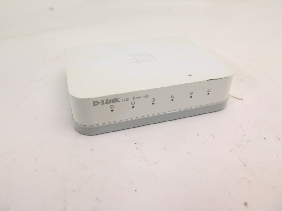 D-Link GO-SW-5G 5 port Gigabit Ethernet Switch NO POWER SUPPLY - Advance Operations