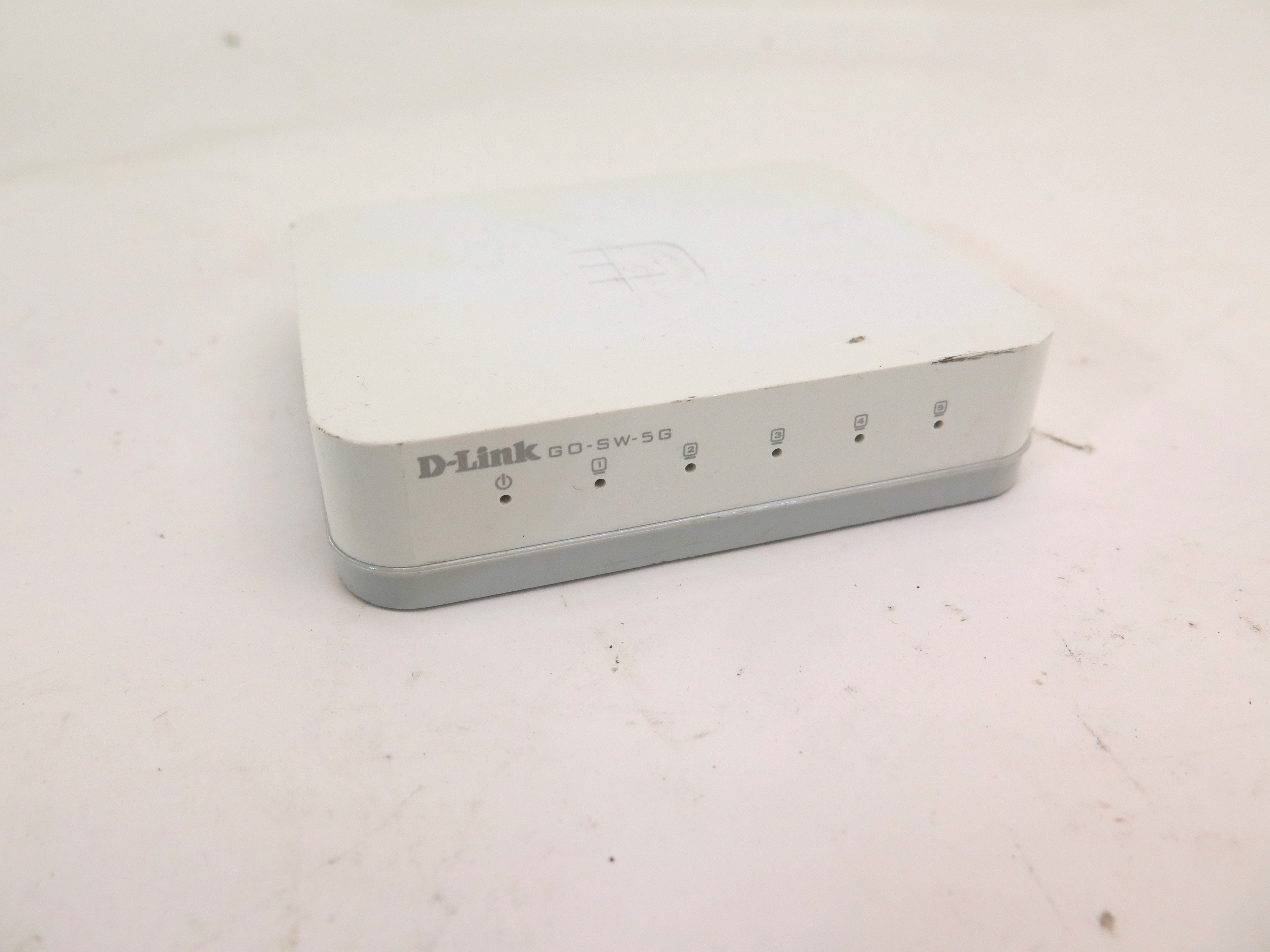 D-Link GO-SW-5G 5 port Gigabit Ethernet Switch NO POWER SUPPLY - Advance Operations