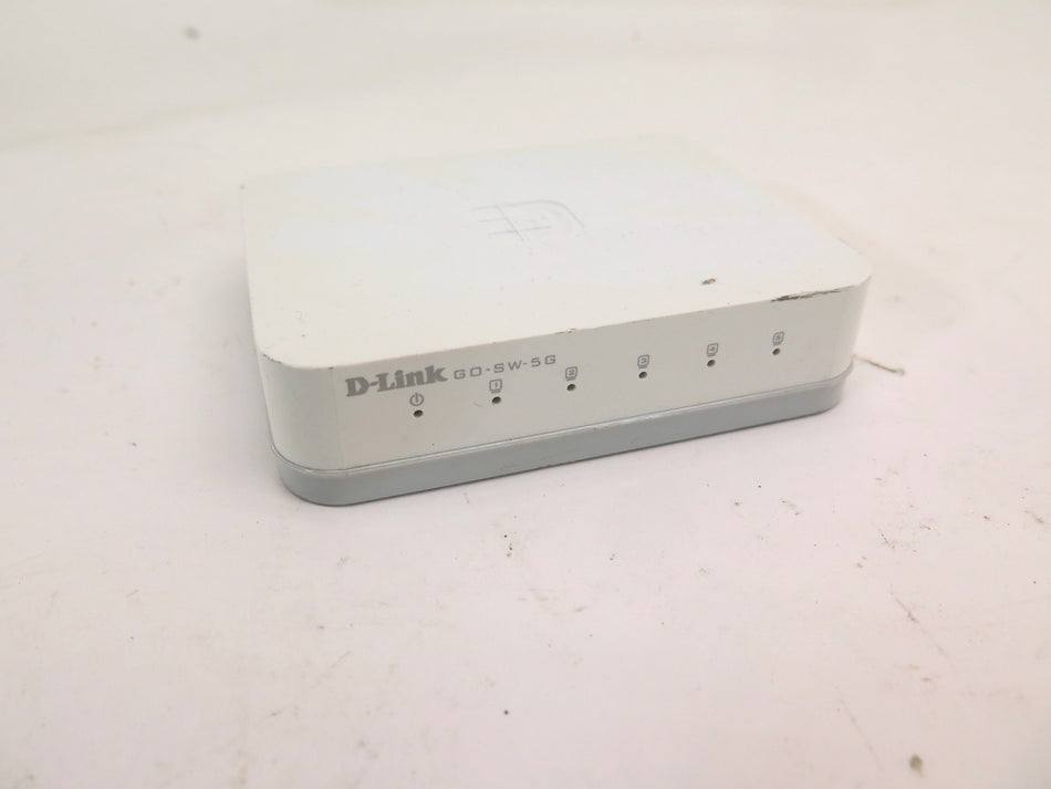 D-Link GO-SW-5G 5 port Gigabit Ethernet Switch NO POWER SUPPLY - Advance Operations
